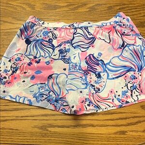 Lilly Pulitzer Vibrant Pink and Blue soft short.